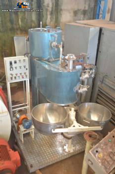 Cozinhador a v�cuo para balas 1000 kg Remac