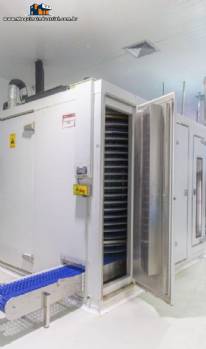 T�nel espiral de congelamento girofreezer ultracongelador Klimaquip ECK