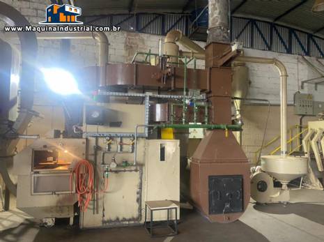 Linha produzir caf� torrado mo�do expresso Lilla