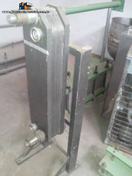 Trocador de calor com 2 est�gios e 17 placas