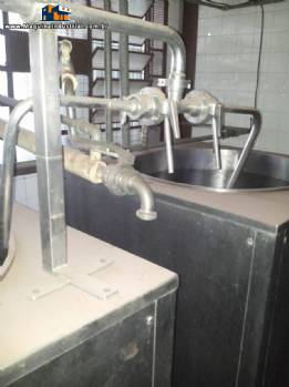 Tanque tina de matura��o com 500 litros a�o inox