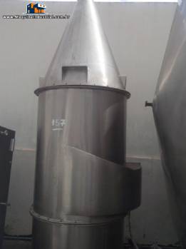 Ciclone em a�o inox