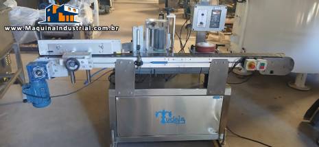 Rotuladora autoadesiva para frascos cilindrico pequenos Tudela