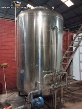 Filtro declarador em inox Zegla 15.000 litros