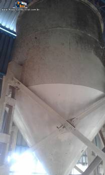 Silo tanque para armazenamento de a��car 10 toneladas
