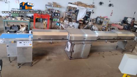 Tunel resfriamento para chocolate Vonin