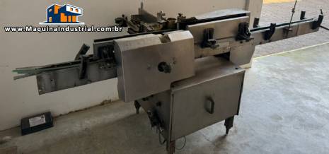 Rotuladora autom�tica para frascos garrafas de vidro cil�ndricos Krones Rotina II