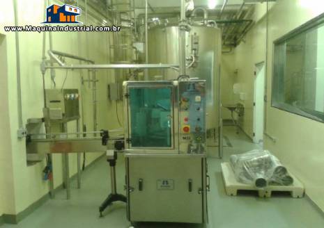 Linha para produ��o de suco refresco bebidas e envase em copos