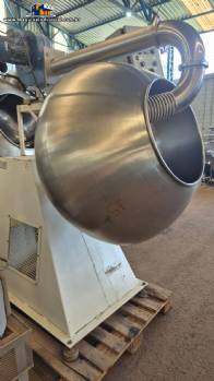 Lote de dez drageadeiras em a�o inox com capacidades entre 150 litros e 350 litros