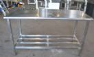 Mesa de ao inox 700 mm x 1500 mm