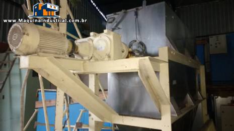 Misturador de p�s 1500 L inox