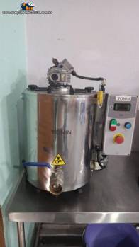 Tanque derretedeira encamisado em inox de chocolate Vonin TD - V 30 kg