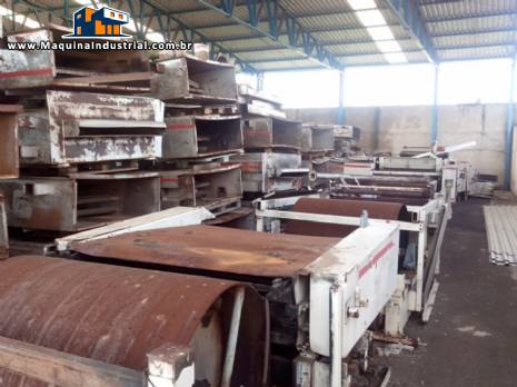 Forno industrial � g�s para fabrica��o de bolachas fabricante Baker Perkins