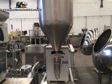 Envasadora semi autom�tica com 1 pist�o