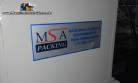 Embaladora Flow Pack em a�o inox MSA Packing nova sem uso