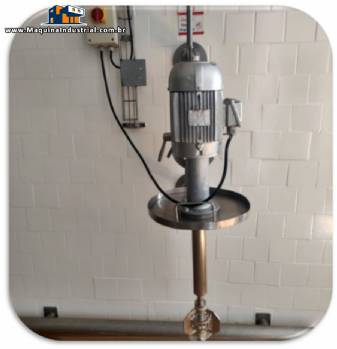 Agitador dispersor misturador homogeneizador em inox Artinox 5 CV