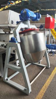 Drageadeira misturador em aço inox 200 300 litros