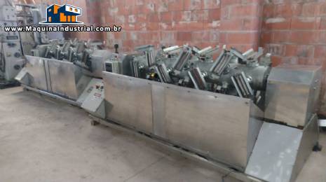 Centr�fuga em inox para ovos de chocolate p�scoa 28 livros NKS