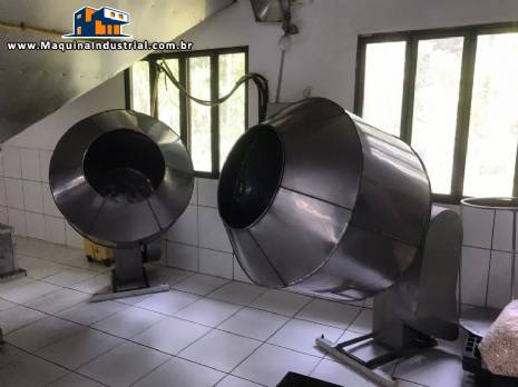 Linha para fabrica��o de pipoca