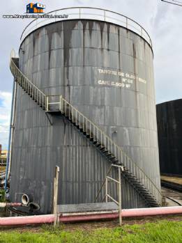 Tanque em ao carbono 2.500.000 litros