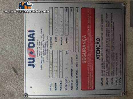 Prensa para 300 ton Jundia