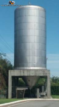 Tanque de presso silo em ao inox 320000 L Zeeman Lees