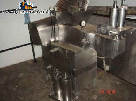 Moldadeira para mu�arela Biasinox