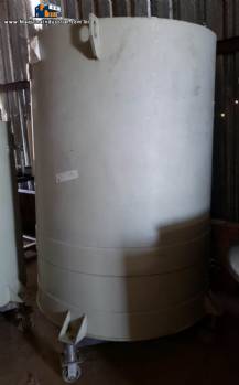 Tanque de polipropileno PP 2.000 litros Grabe