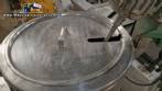 Tanque misturador encamisado em inox eltrico com hlice centrifuga tipo Cowles
