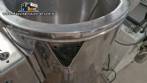 Tanque misturador encamisado em inox eltrico com hlice centrifuga tipo Cowles