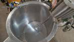 Tanque misturador encamisado em inox eltrico com hlice centrifuga tipo Cowles
