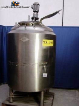 Reator para l�quido inox 316 Inoxil