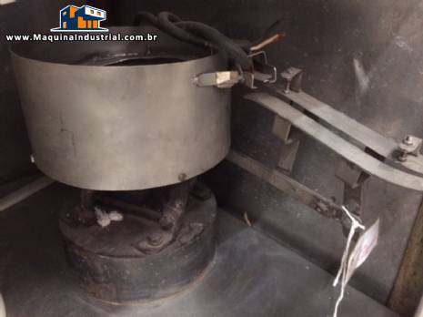 Alimentador vibrat�rio de tampas com panela de 230 mm