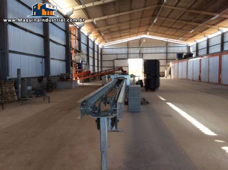 Linha para fabrica��o de telhas concreto Vortex