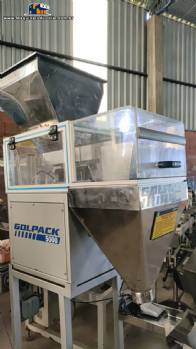 Balan�a dosadora envasadora em inox Golpack 5000