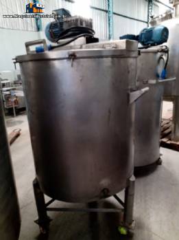 Tanque ao inox 490 litros