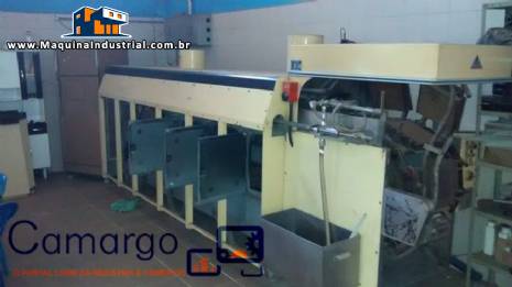 Forno industrial autom�tico para produ��o de folhas waffer fabricante Haas