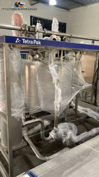 Esterilizador UHT Tetra Pak indireto 9.000 litros por hora THE Tetra Spiraflo