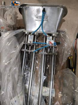 Sistema dosador com rosca para sachês pós e servo motor para Systempack SP 400
