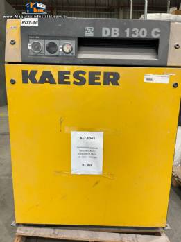 Soprador de l�bulos rotativos KAESER DB 130 com vaz�o de 5,7 m� / min e motor de 11 kW