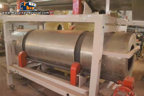 Secador temperador rotativo cont�nuo Inbramaq