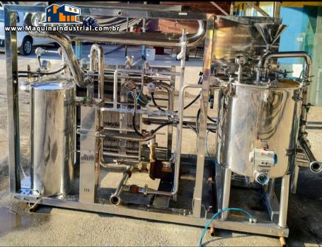 Pasteurizador flash 6.000 litros Serra Inox