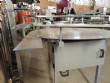 Linha de envase envasadora recravadeira rotuladora para p�s em latas Masipack Neife Brapenta