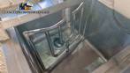 Tacho misturador em inox de 80 litros com sistema de aquecimento
