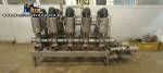 Manifold cluster de v�lvulas sanit�rias em inox Alfa Laval / Tetra Pak para latic�nios leite l�cteos bebidas