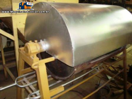 Linha para produ��o de pa�oca rolha