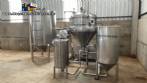 Processador emulsificador encamisado em inox Incal 500 litros