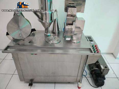Encapsuladora semi autom�tica em a�o inox em inox Sainty