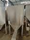 Silo de armazenamento ensacadeira em inox com rosca transportadora sa�da 3000 litros