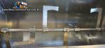 Misturador de ps 250 L horizontal em ao inox